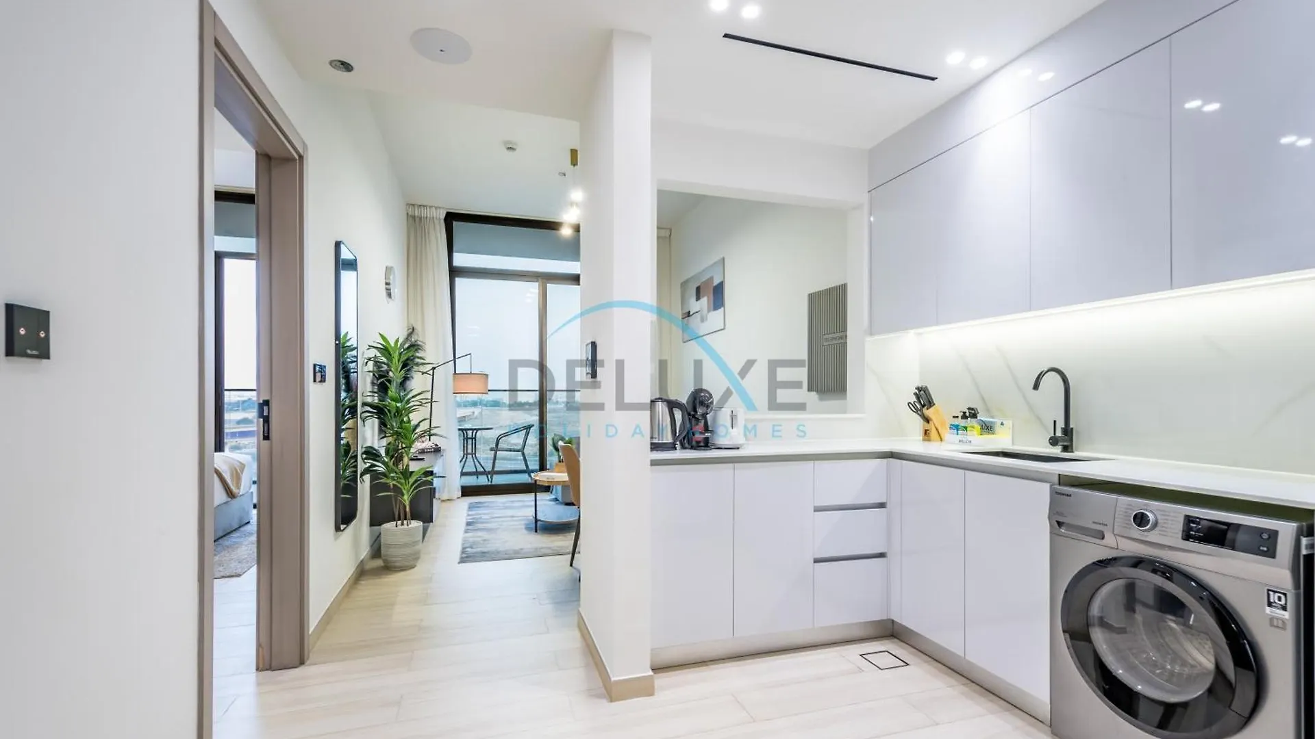Serene 1Br Apartment In Binghatti Luna, Jvc By Deluxe Holiday Homes Dubai