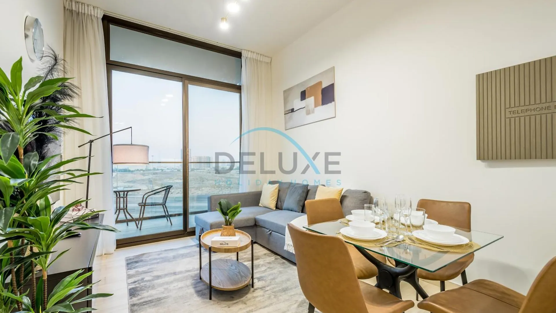 Serene 1Br Apartment In Binghatti Luna, Jvc By Deluxe Holiday Homes Dubai