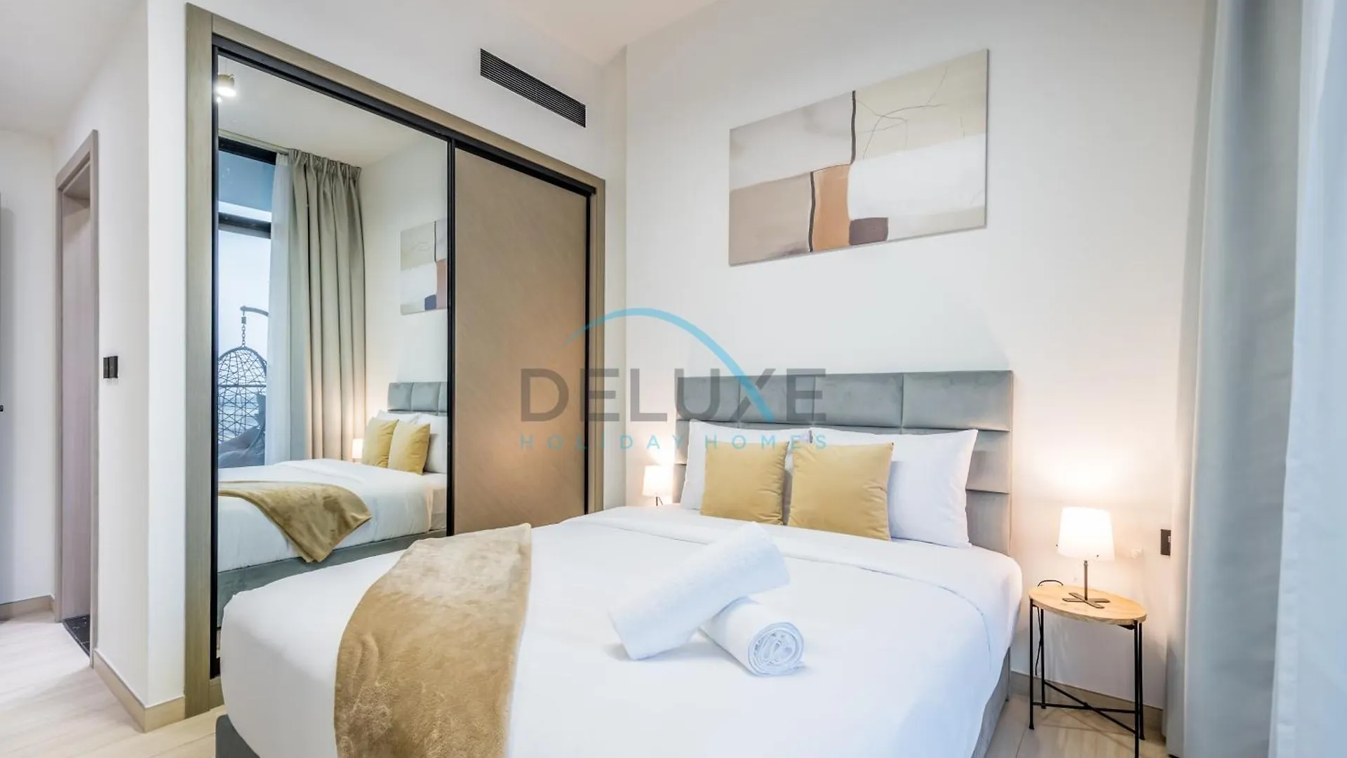 Serene 1Br Apartment In Binghatti Luna, Jvc By Deluxe Holiday Homes Dubai 0*,